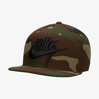 NIKE Шапка с козирка U NSW PRO FUTURA CAMO CAP 