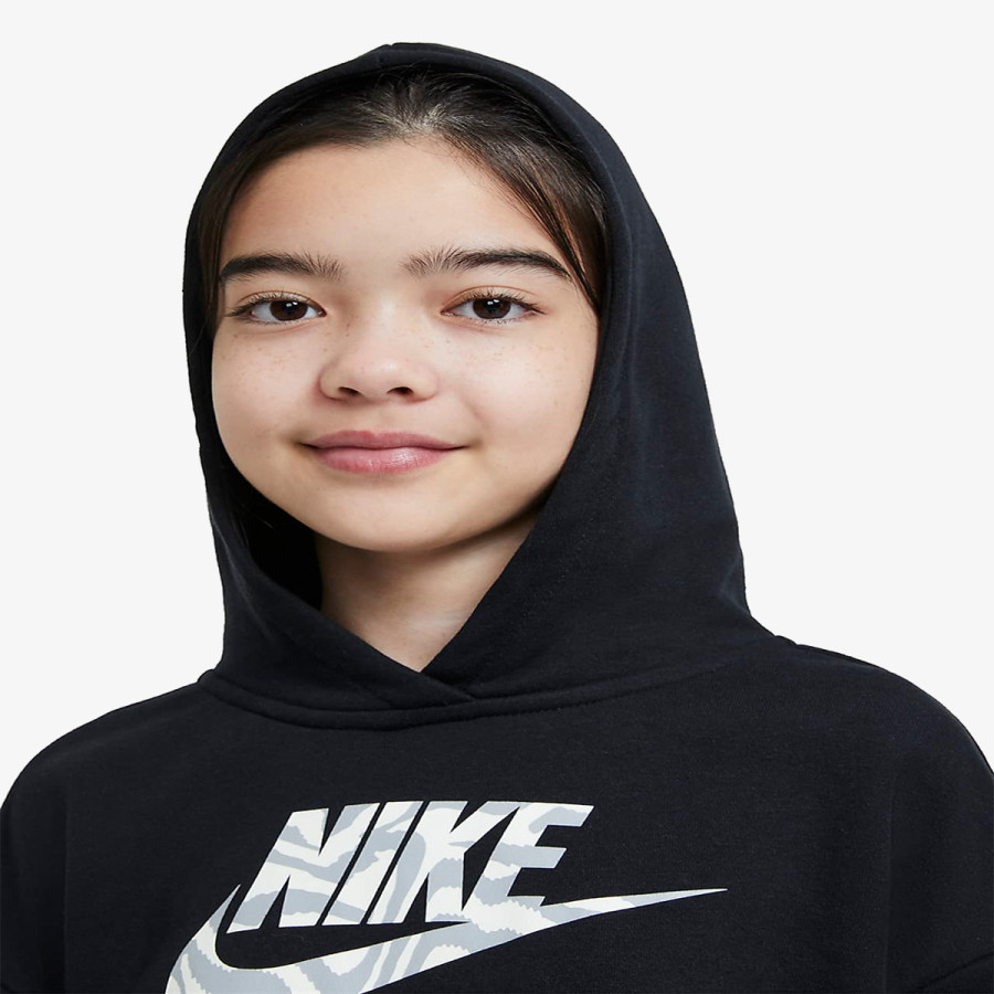 NIKE Суитшърт Sportswear Older Kids' (Girls') Cropped Hoodie 