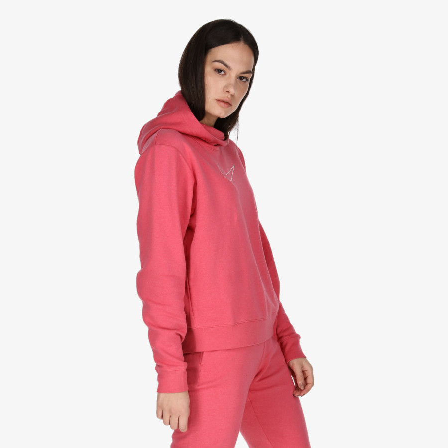 NIKE Суитшърт W NSW FLC GX FNL HOODIE FTRA 