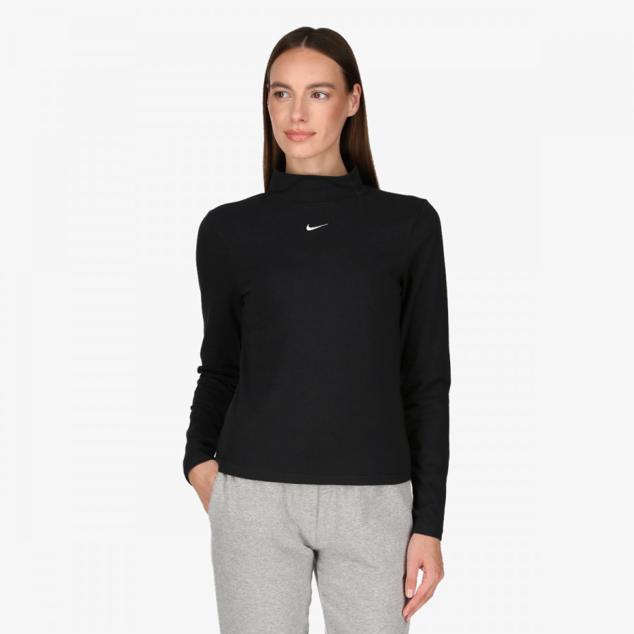 NIKE Блуза с дълъг ръкав W NSW ESSNTL MOCK LS TOP 