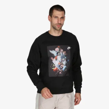 NIKE Суитшърт NIKE Суитшърт M NSW FLC CREW MASTERPIECE 