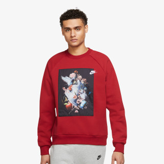 NIKE Суитшърт M NSW FLC CREW MASTERPIECE 