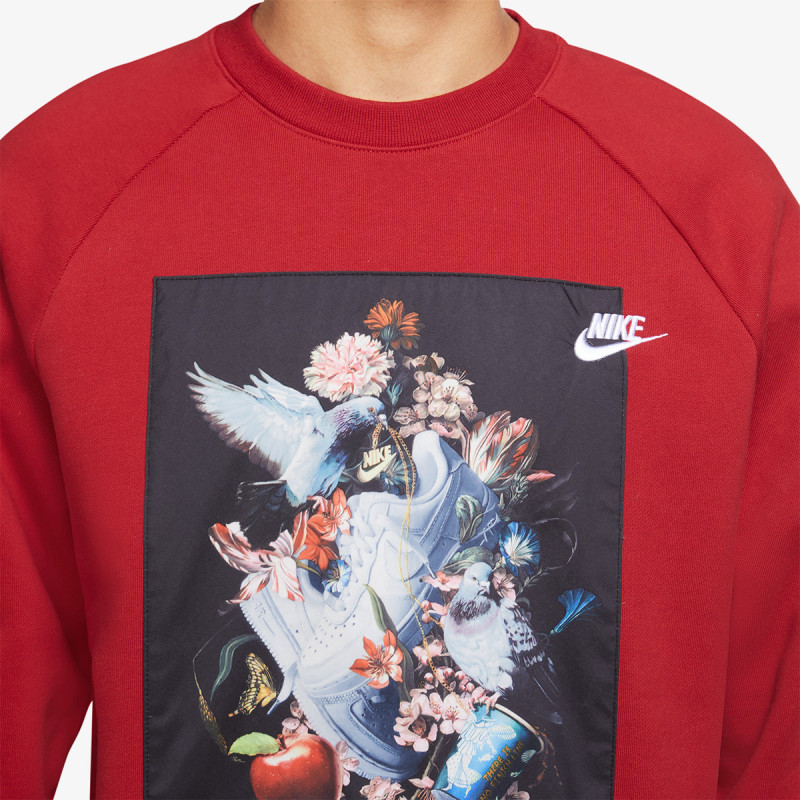 NIKE Суитшърт M NSW FLC CREW MASTERPIECE 
