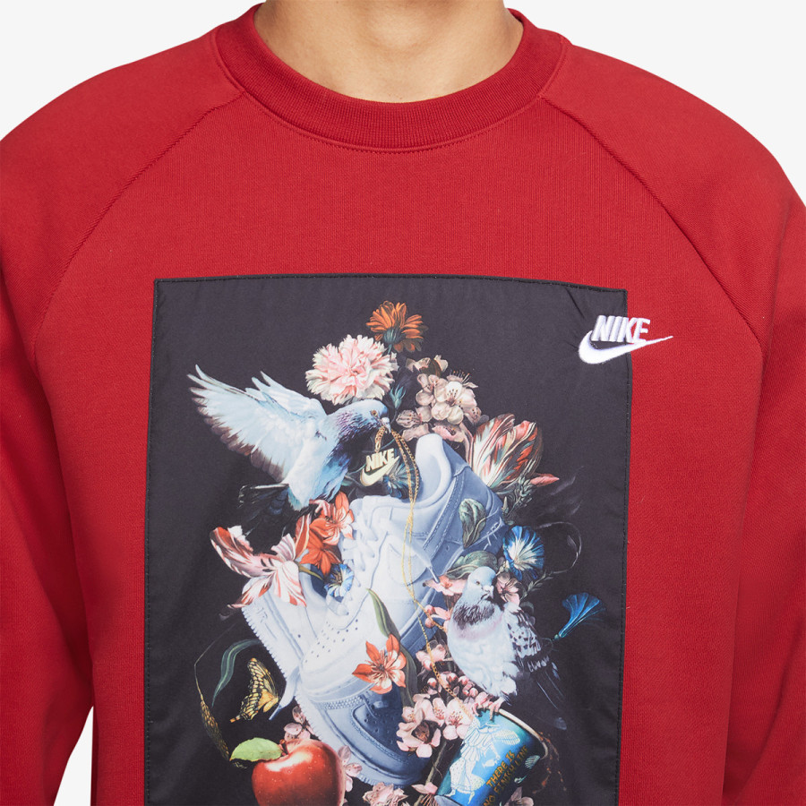 NIKE Суитшърт M NSW FLC CREW MASTERPIECE 
