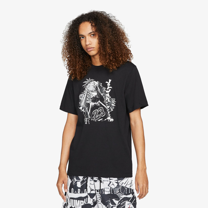 NIKE Тенискa M J VTG GFX SS CREW 