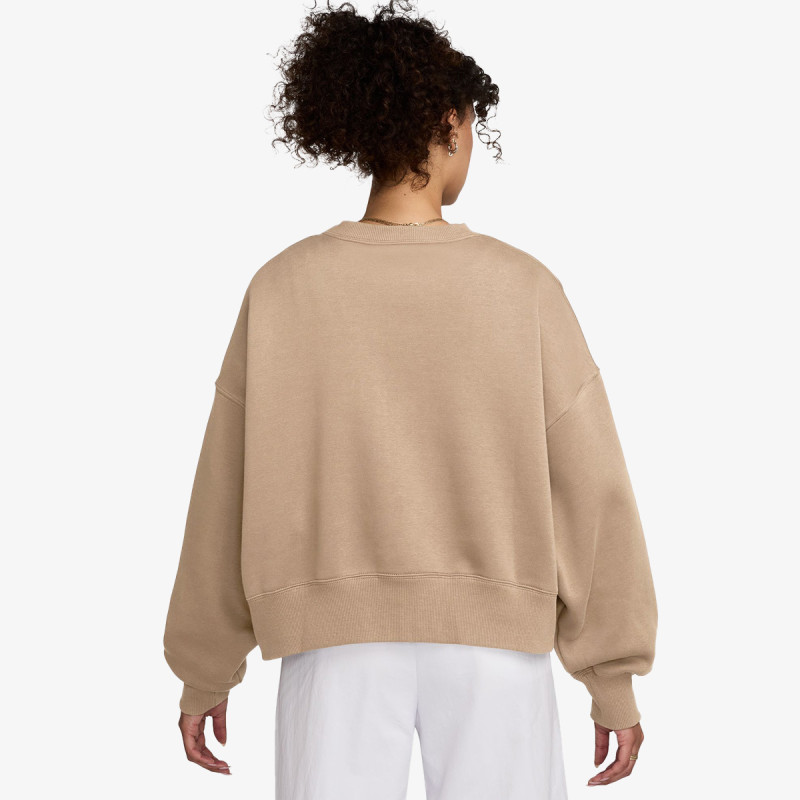 NIKE Суитшърт W NSW PHNX FLC OOS CREW 