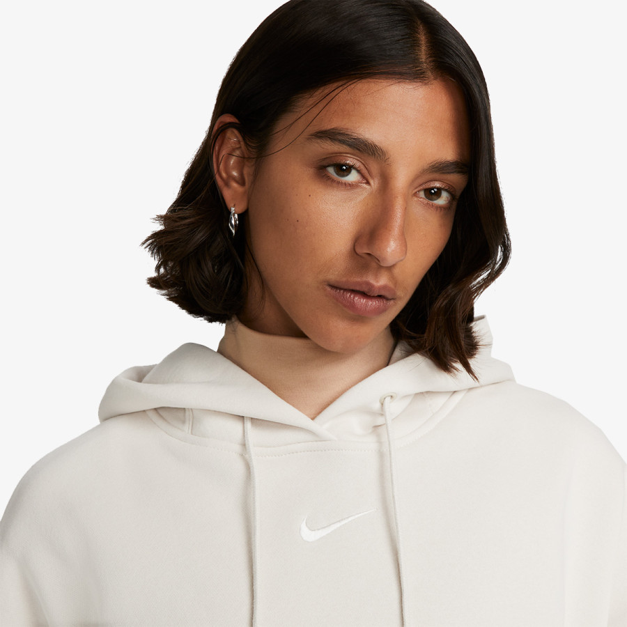 NIKE Суитшърт W NSW PHNX FLC OOS PO HOODIE 