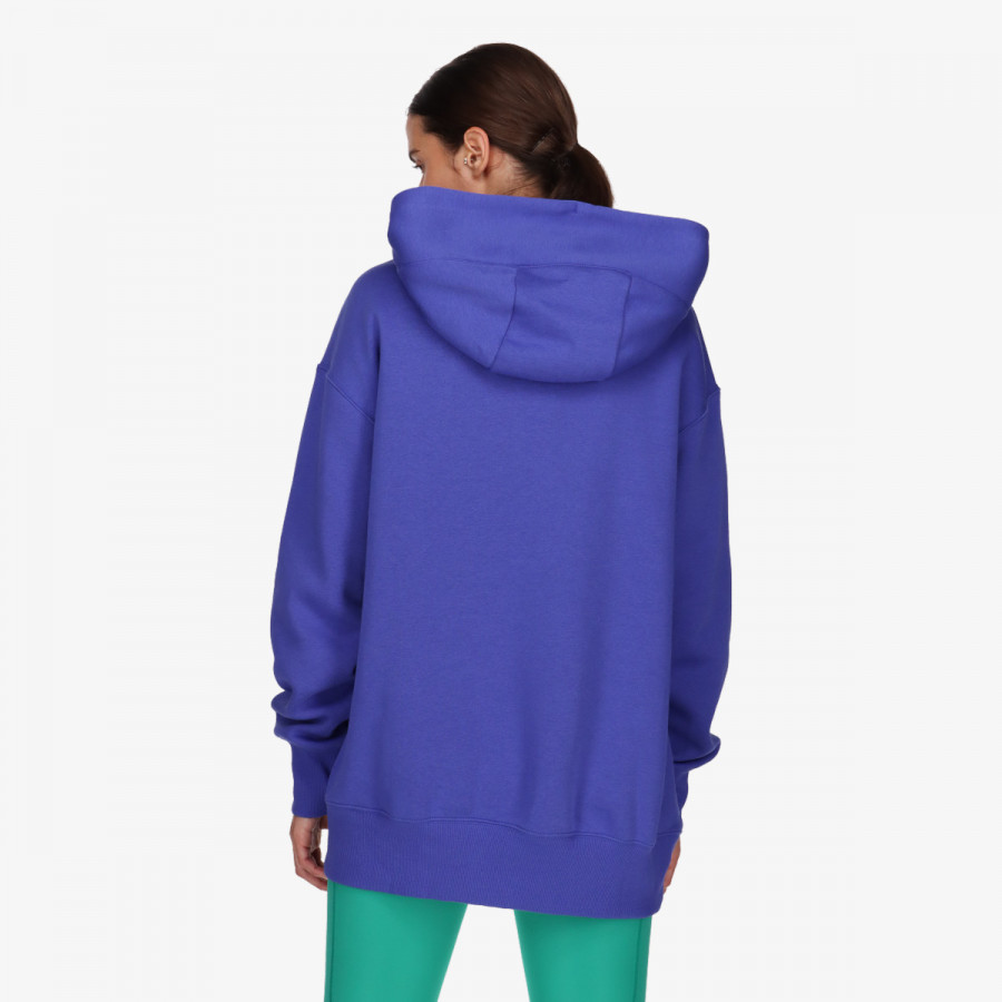 NIKE Суитшърт W NSW PHNX FLC PO HOODIE OS 