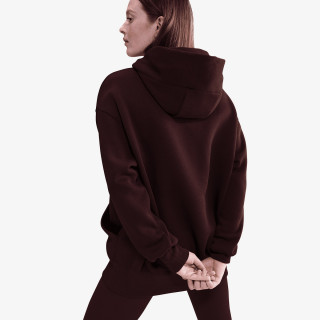 NIKE Суитшърт W NSW PHNX FLC OS PO HOODIE 