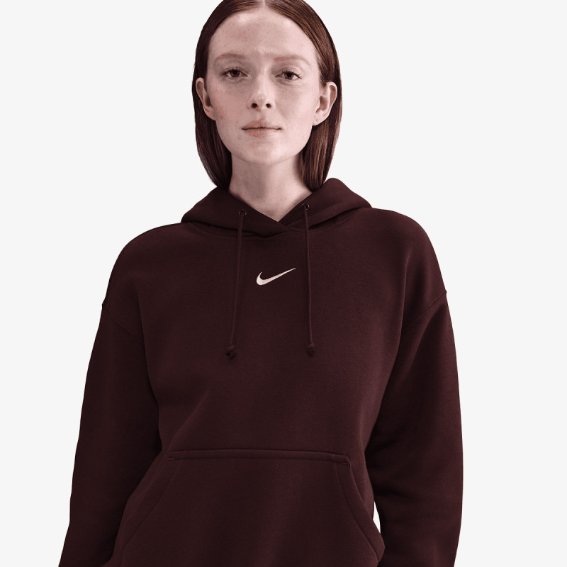 NIKE Суитшърт W NSW PHNX FLC OS PO HOODIE 
