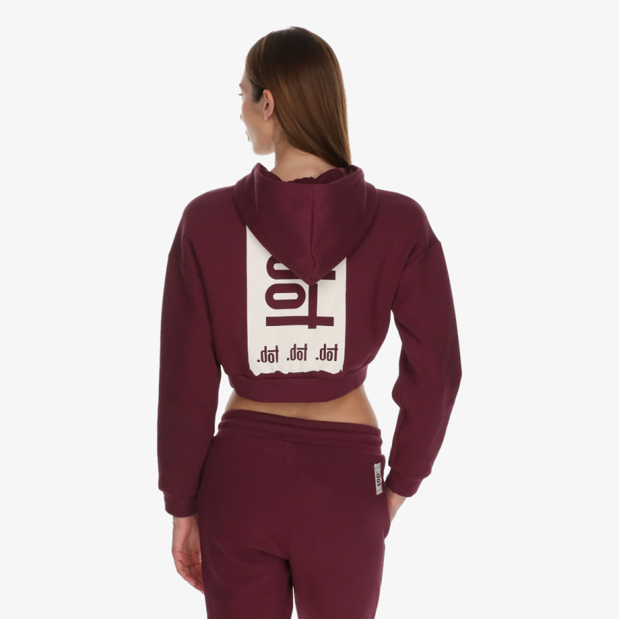 DOT Суитшърт DOT LADIES FULL ZIP 