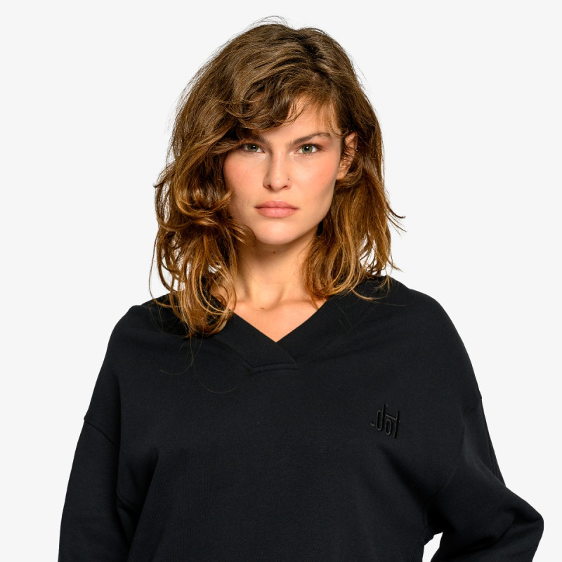 DOT Суитшърт DOT LADIES V NECK SWEATSHIRT 