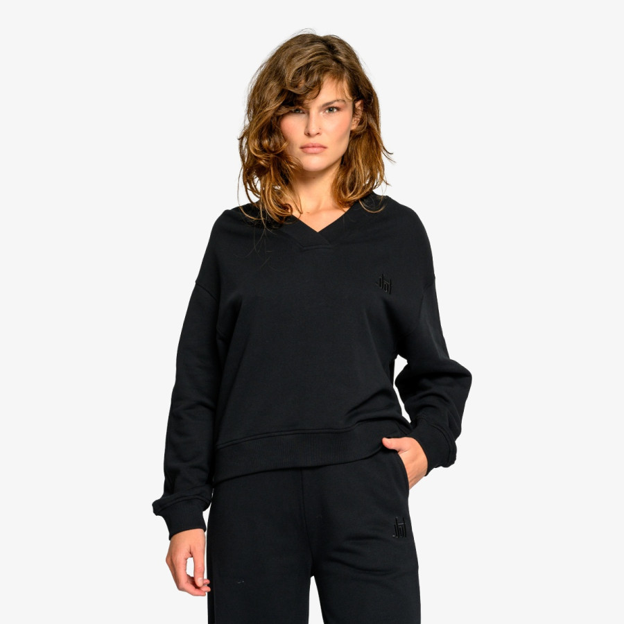 DOT Суитшърт DOT LADIES V NECK SWEATSHIRT 