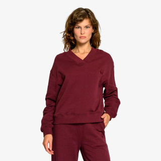 DOT Суитшърт DOT LADIES V NECK SWEATSHIRT 