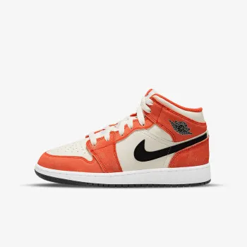NIKE Спортни обувки AIR JORDAN 1 MID SE (GS) 