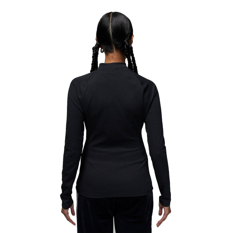 NIKE Блуза с дълъг ръкав W J FLIGHT LS RIB TOP 