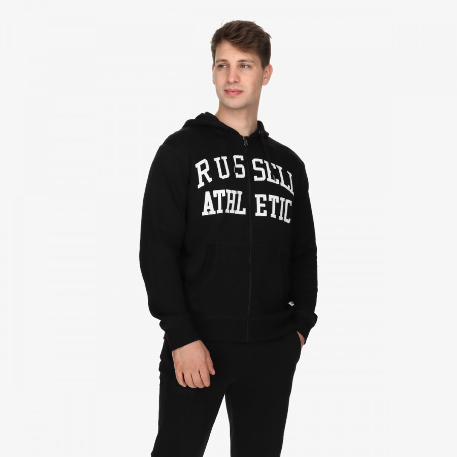 Russell Athletic Суитшърт ICONIC ZIP THROUGH HOODY SWEAT 