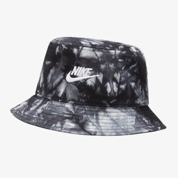 NIKE Шапка с козирка NIKE Шапка с козирка U NK APEX BUCKET SQ TIE DYE L 