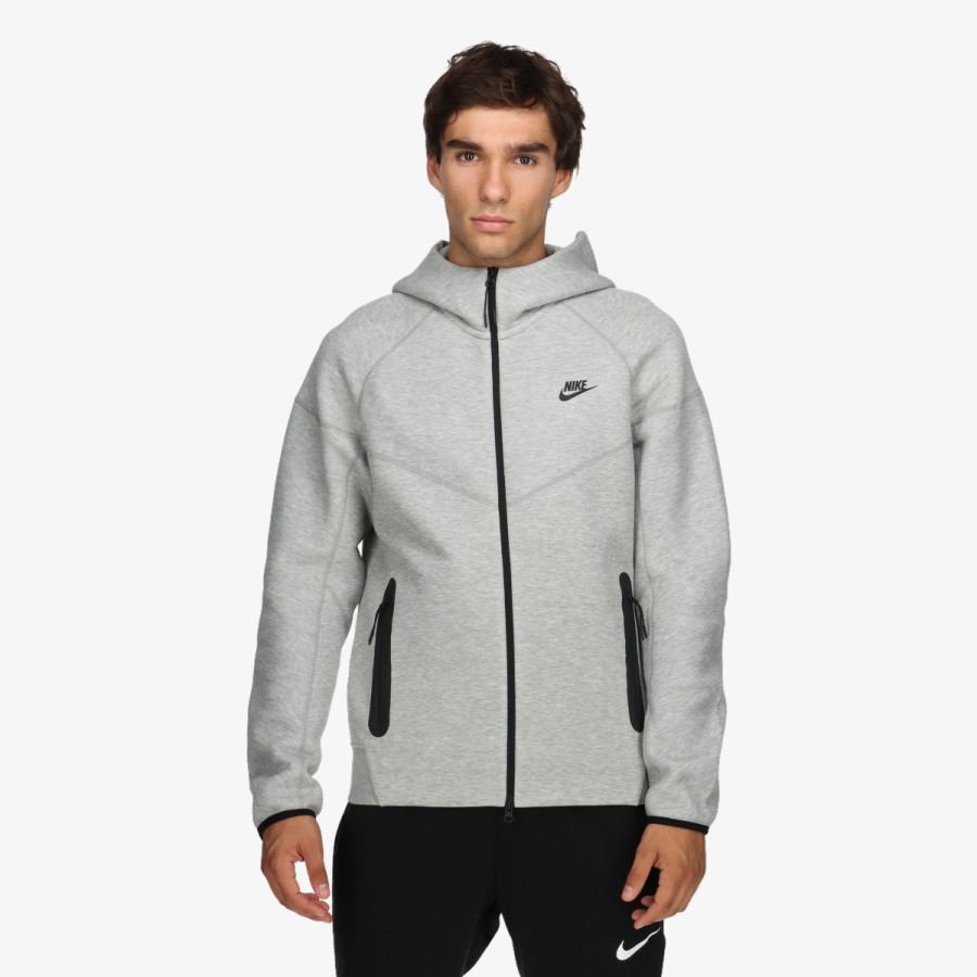 NIKE Суитшърт M NK TCH FLC FZ WR HOODIE 