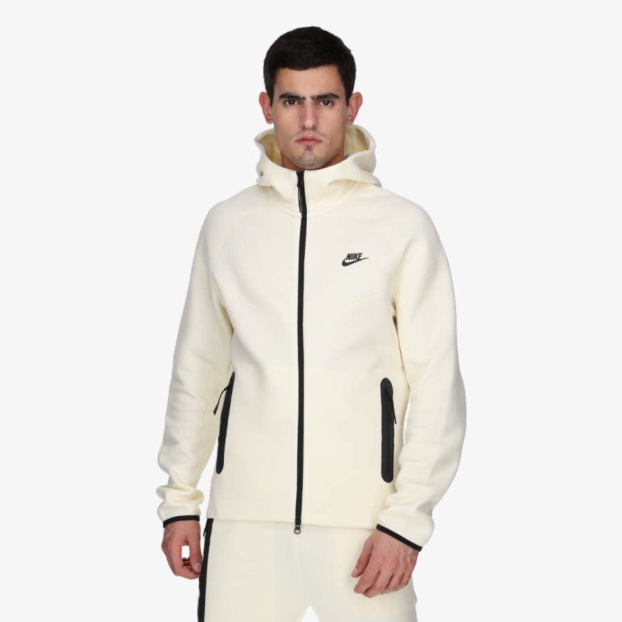 NIKE Суитшърт M NK TCH FLC FZ WR HOODIE 