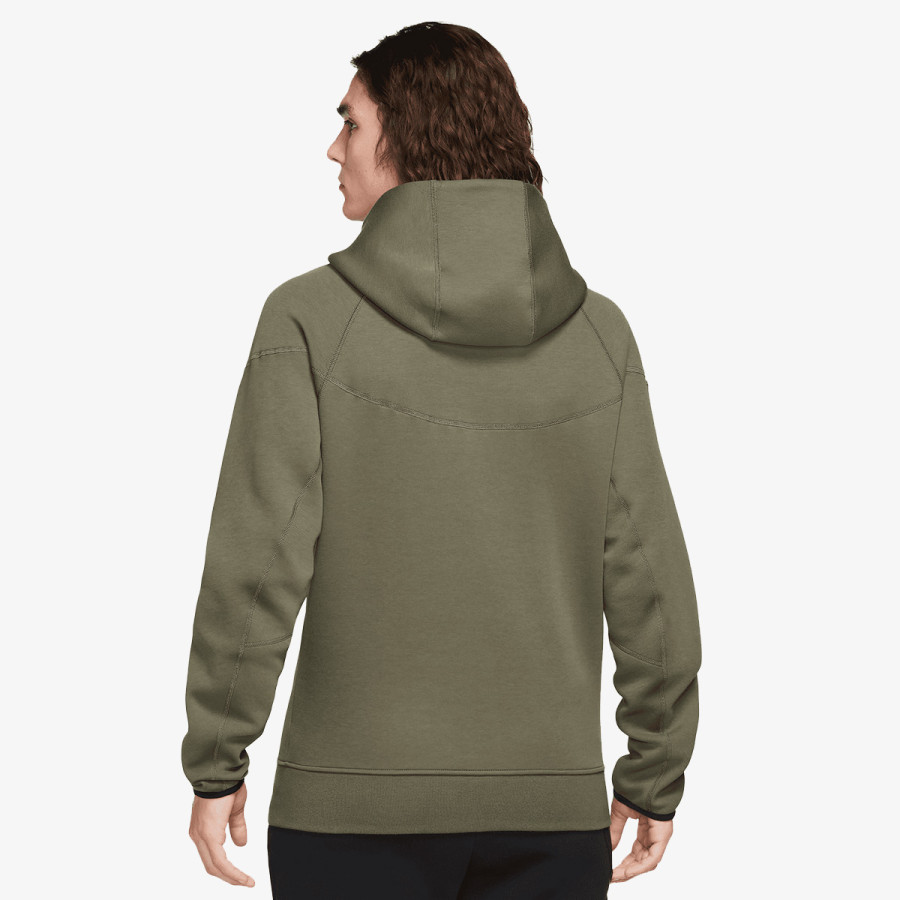 NIKE Суитшърт M NK TCH FLC FZ WR HOODIE 