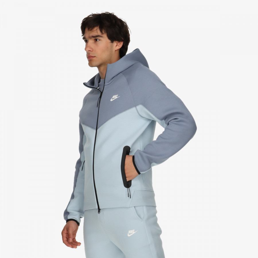 NIKE Суитшърт M NK TCH FLC FZ WR HOODIE 