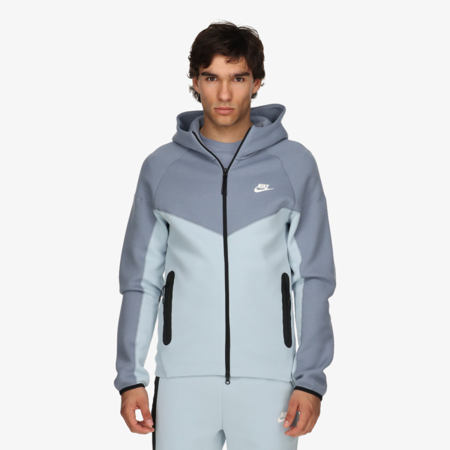 NIKE Суитшърт M NK TCH FLC FZ WR HOODIE 