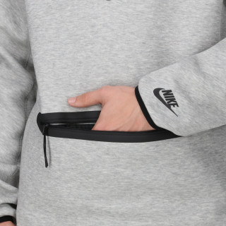 NIKE Блуза с дълъг ръкав M NK TCH FLC HZ TOP 