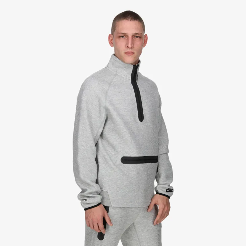 NIKE Блуза с дълъг ръкав M NK TCH FLC HZ TOP 