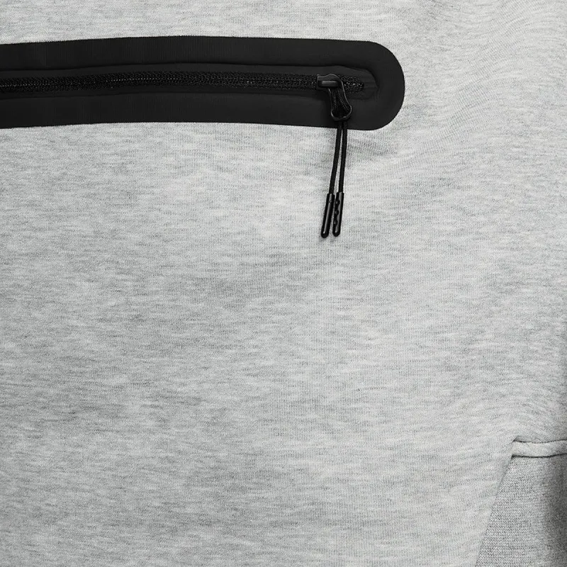 NIKE Блуза с дълъг ръкав M NK TCH FLC HZ TOP 