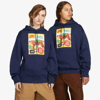 NIKE Суитшърт U NK SB FLC PO SLOWBURN GFX 