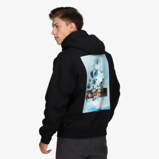 NIKE Суитшърт U NK SB FLC PO DSTRTD GLMR GFX 