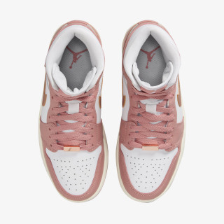 NIKE Спортни обувки WMNS AIR JORDAN 1 MID SE 