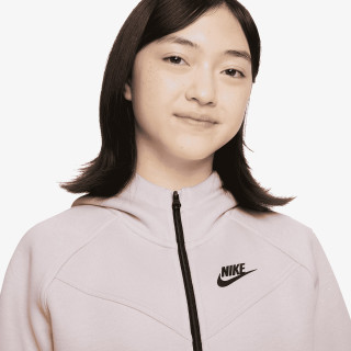 NIKE Суитшърт G NSW TCH FLC HD FZ LS 