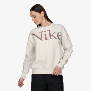 NIKE Блуза с дълъг ръкав NIKE Блуза с дълъг ръкав W NSW PHNX FLC OS LOGO CREW 