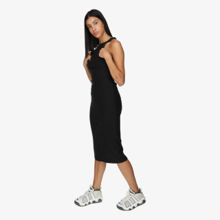 NIKE Рокля W NSW NK CHLL KNT RIB MIDI DRS 