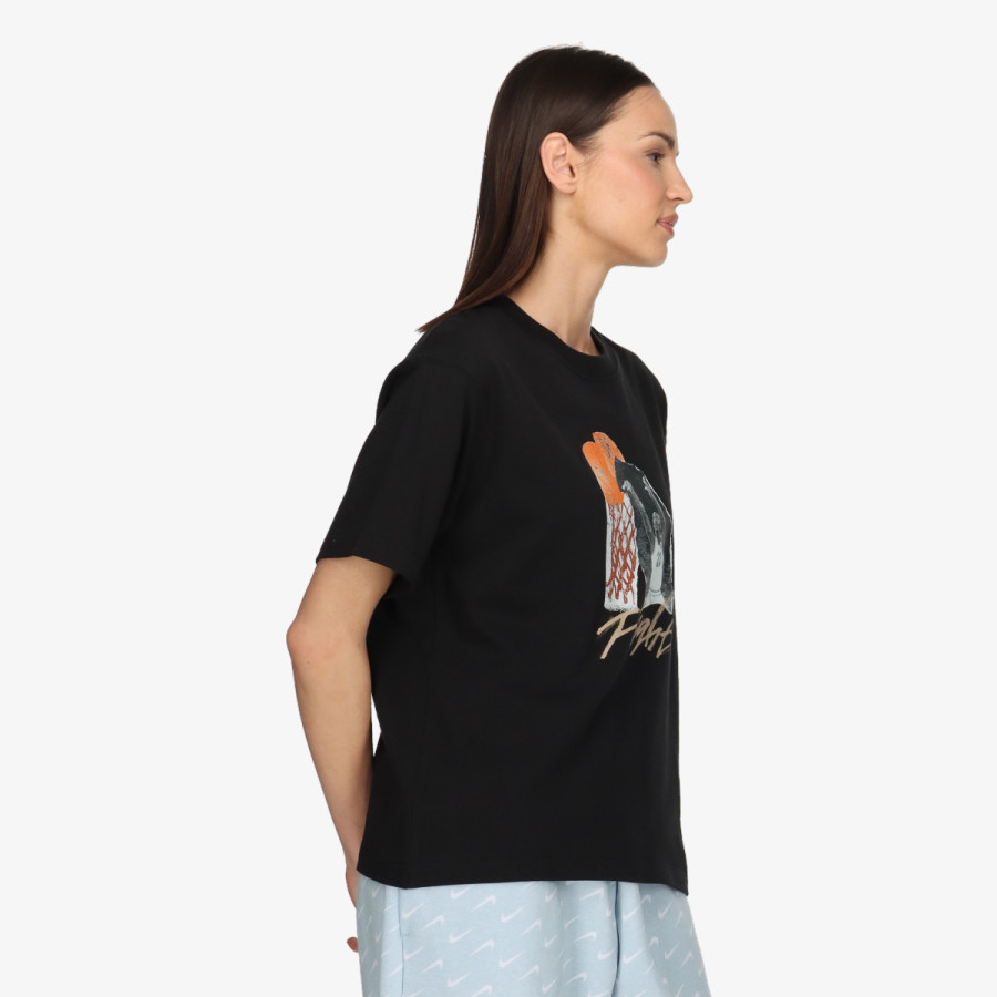 NIKE Тенискa W J SS COLLAGE GF TEE 