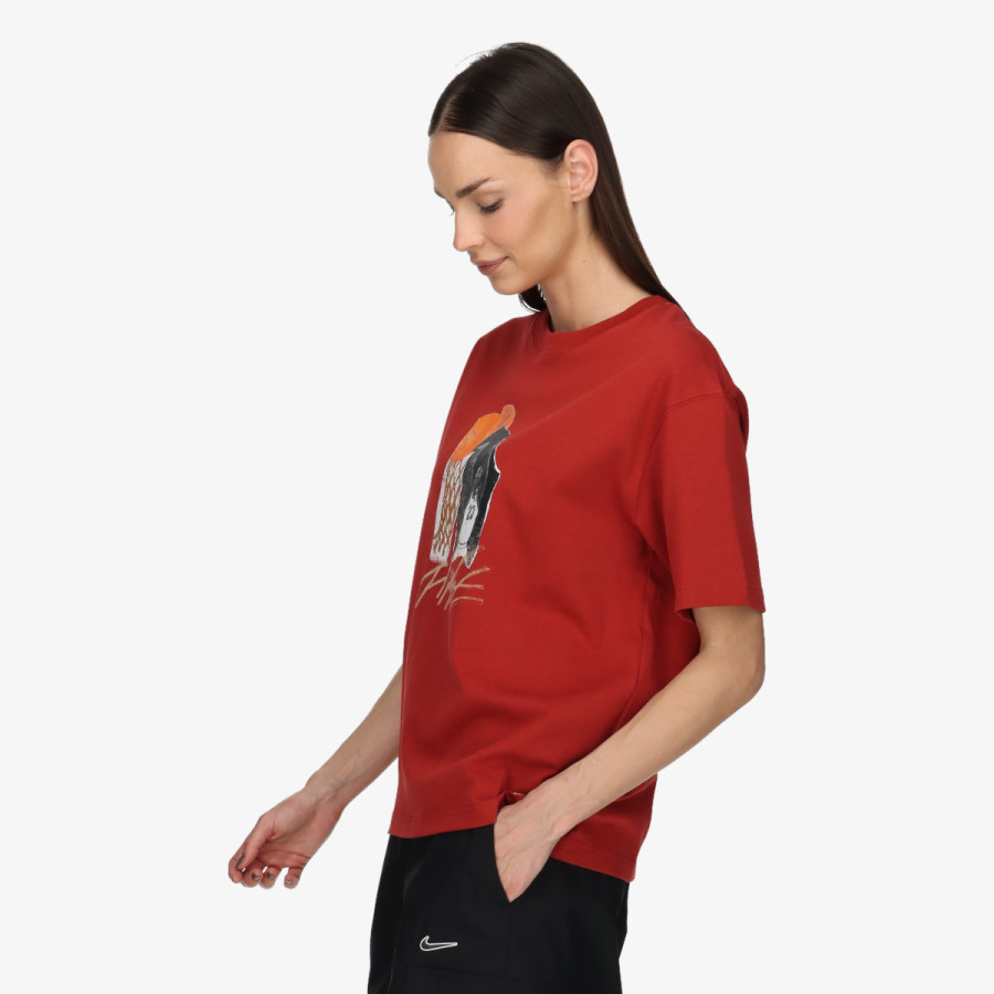 NIKE Тенискa W J SS COLLAGE GF TEE 