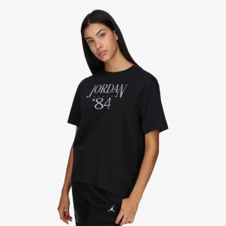 NIKE Тенискa W J SS HERITAGE GF TEE 