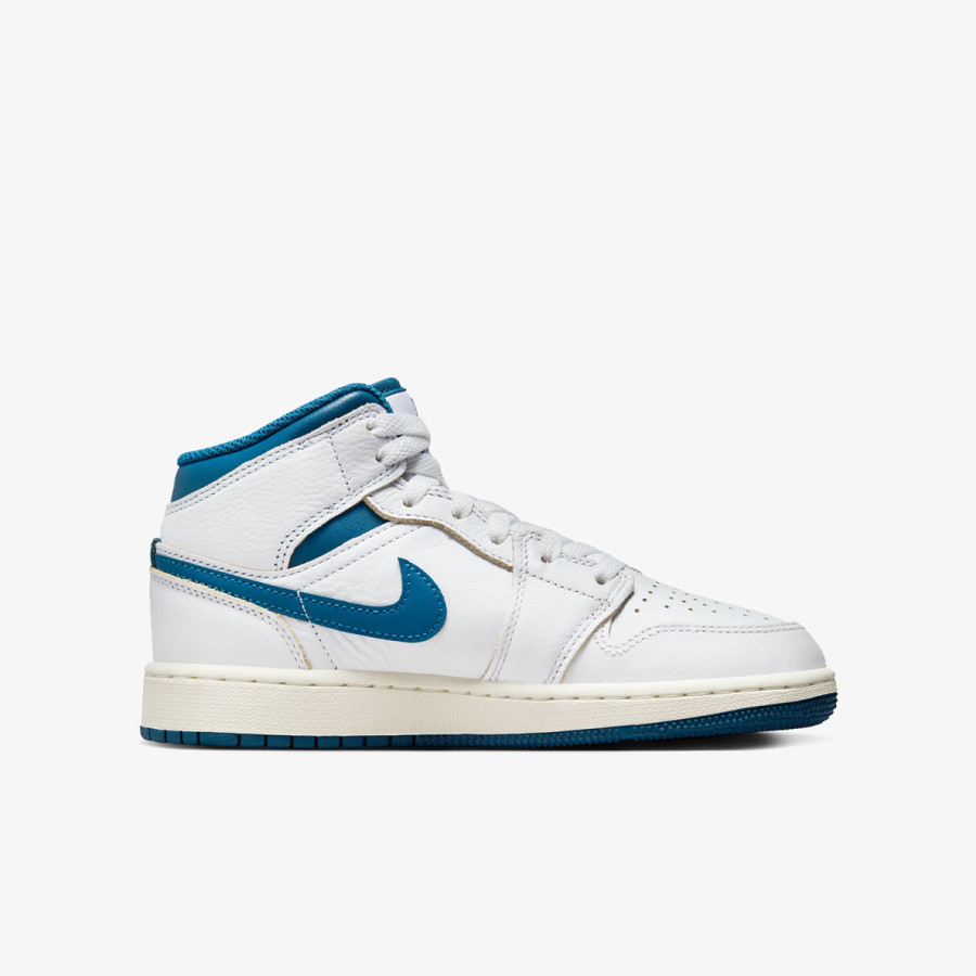 NIKE Спортни обувки AIR JORDAN 1 MID SE BG 