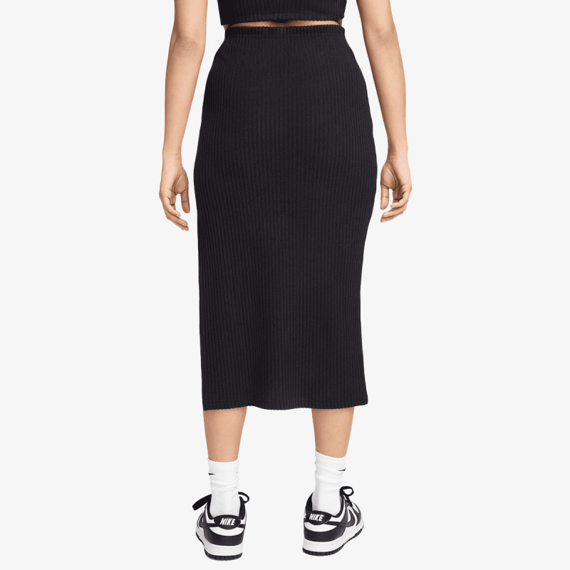 NIKE Пола W NSW NK CHLL KNT RIB MD SKIRT 