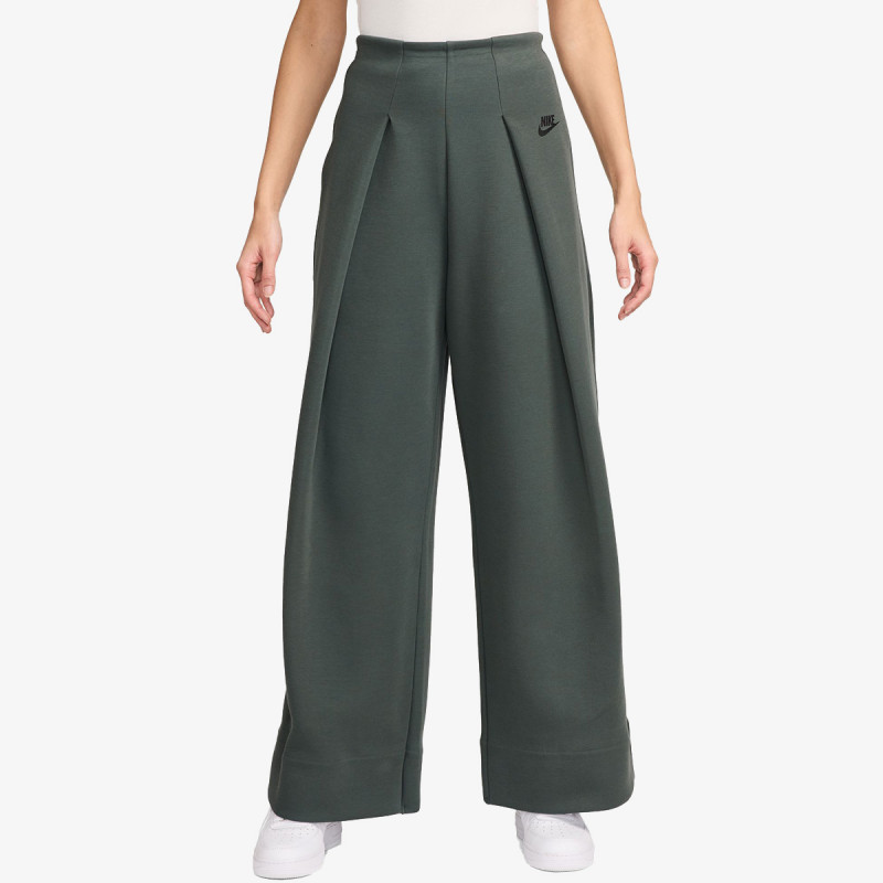 NIKE Долнищe W NSW TCH FLC HR PLT PANT WIDE 
