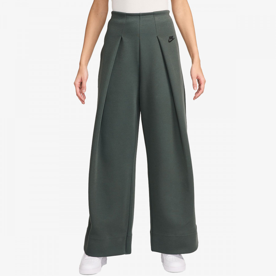 NIKE Долнищe W NSW TCH FLC HR PLT PANT WIDE 