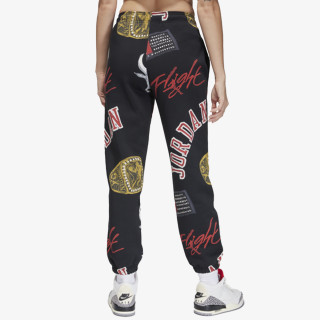NIKE Долнищe W J BRKLN AOP FLC PANT 