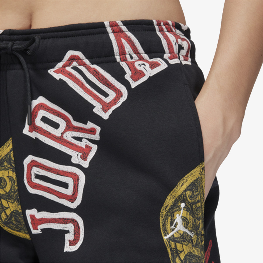 NIKE Долнищe W J BRKLN AOP FLC PANT 