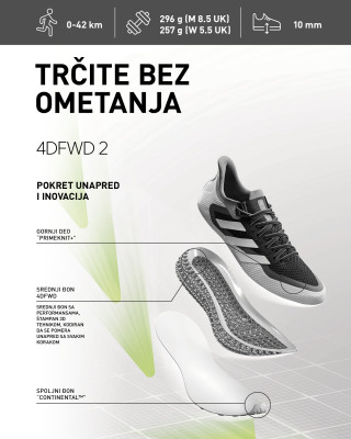 adidas Спортни обувки 4DFWD 2 
