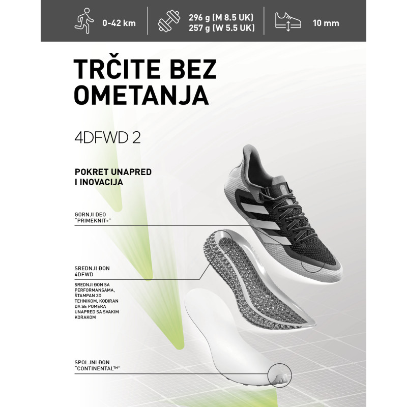 adidas Спортни обувки 4DFWD 2 