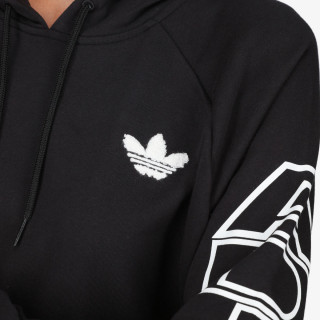 adidas Суитшърт CROPPED LETTER HOODIE 