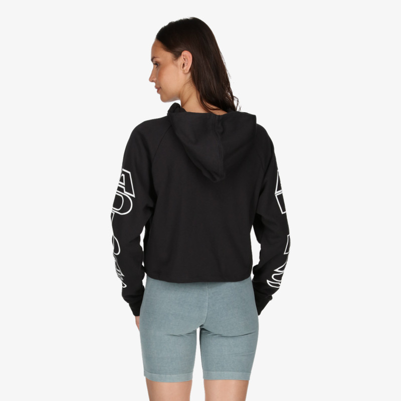 adidas Суитшърт CROPPED LETTER HOODIE 