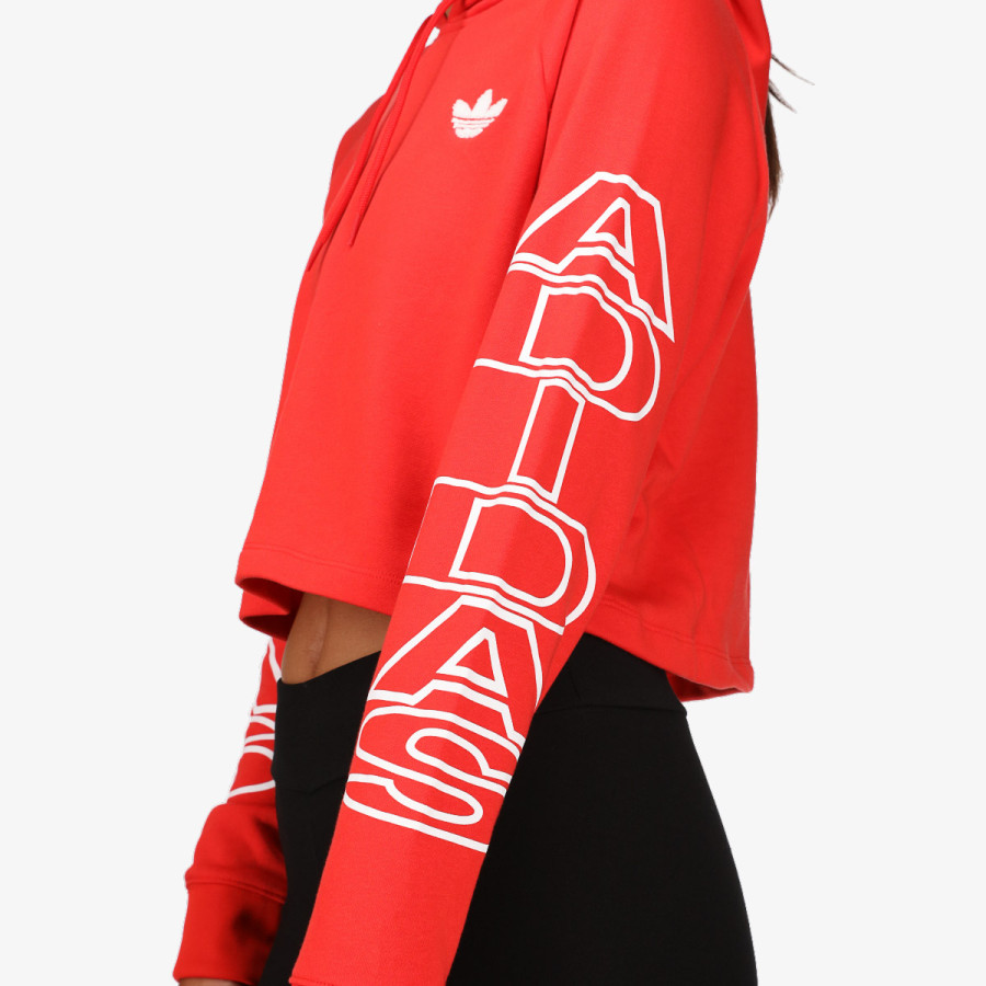 adidas Суитшърт CROPPED LETTER 